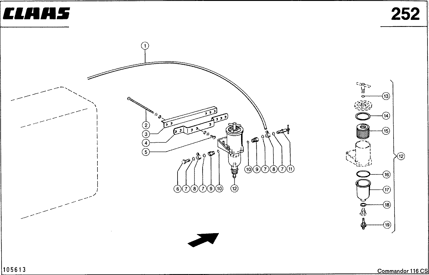 COMMANDOR - ZUSAETZLICHER KRAFTSTOFF - FILTER, VAR.