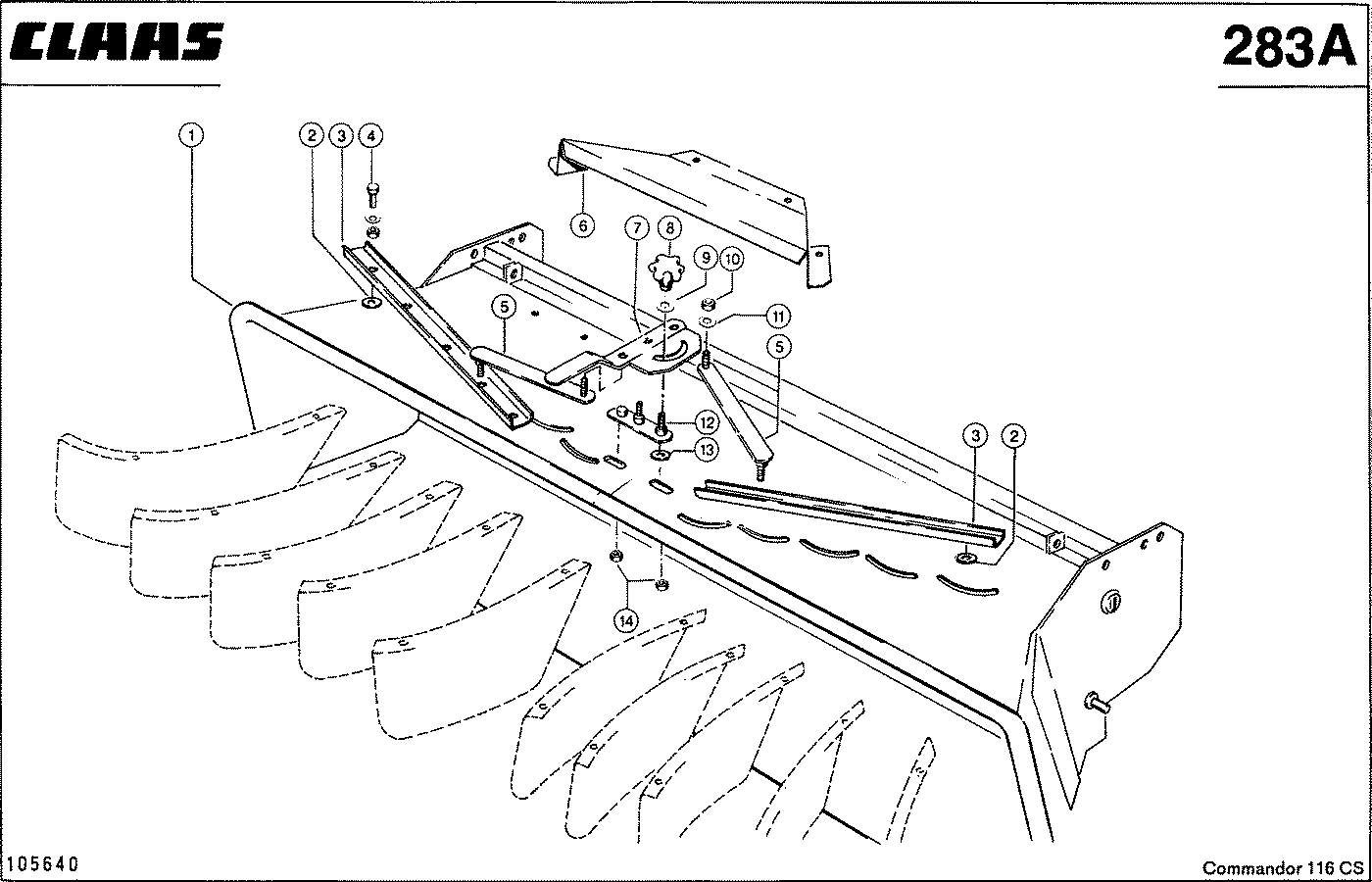 COMMANDOR - STROHHAECKSLER, MECHANISCHE STREUBLECHV