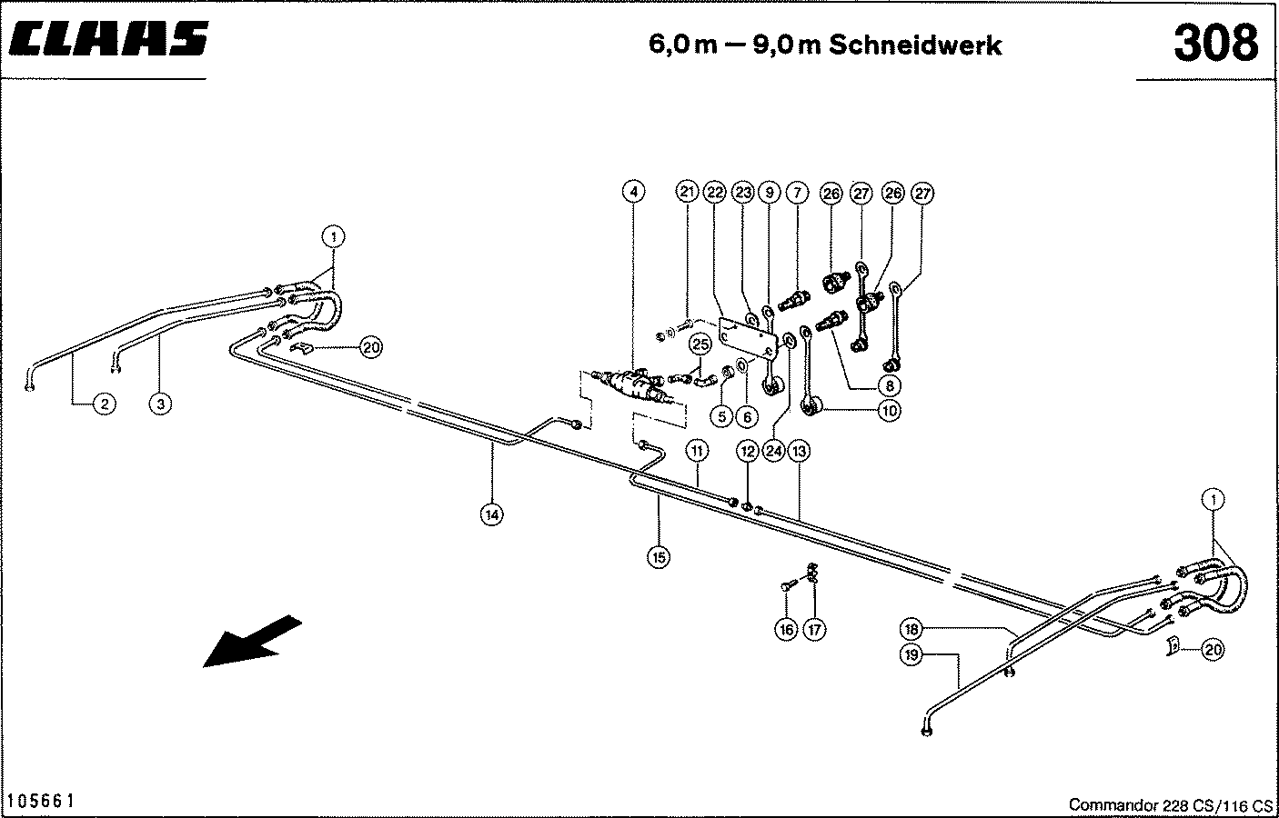 COMMANDOR - HASPEL - HORIZONTALVERSTELLUNG, HYDRAULI