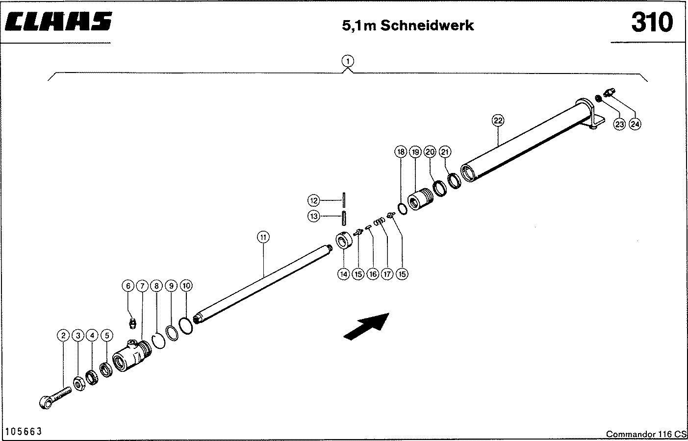 COMMANDOR - HASPEL - HORIZONTALVERSTELLUNG, HASPELZY