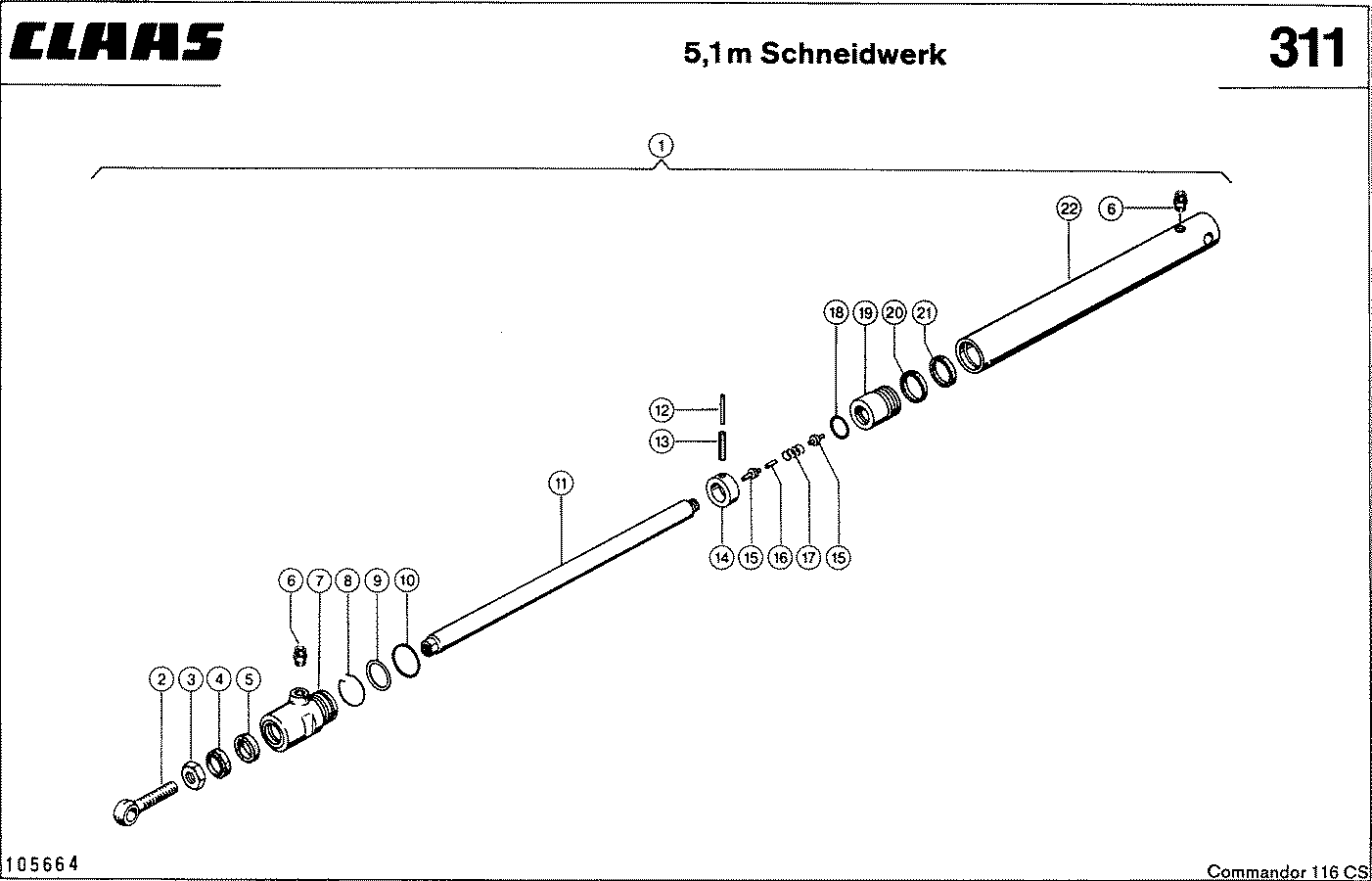COMMANDOR - HASPEL - HORIZONTALVERSTELLUNG, HASPELZY