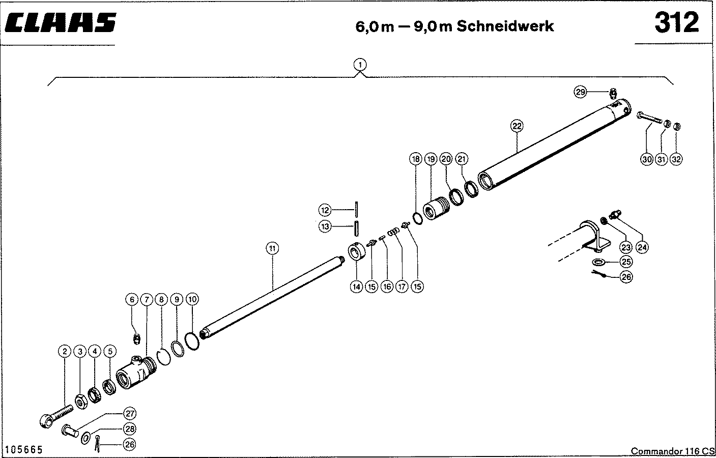 COMMANDOR - HASPEL - HORIZONTALVERSTELLUNG, HASPELZY