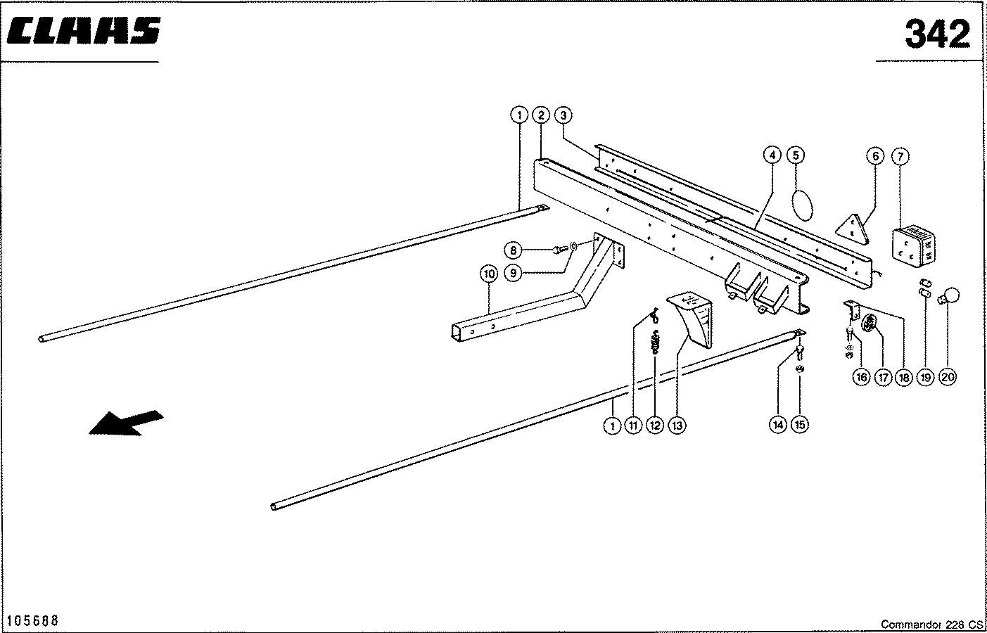 COMMANDOR - TRANSPORTWAGEN, VAR. 9094, 6,0 M UND 7