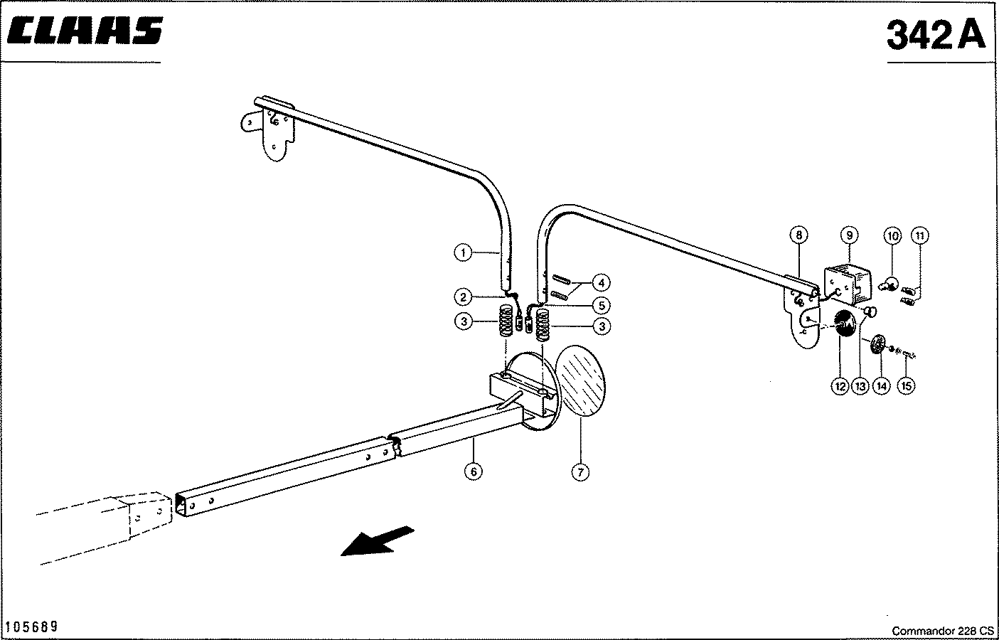 COMMANDOR - SCHNEIDWERKWAGEN, VAR. 9094, 6,0 M UND