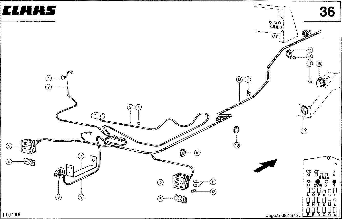JAGUAR - ELEKTRIK, BELEUCHTUNG, MOTORANSCHLUSS, AUTOPILOT