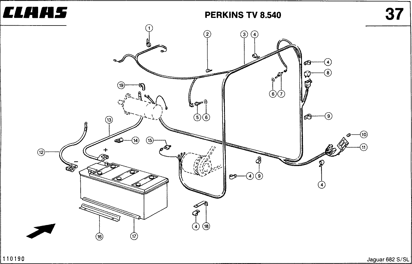 JAGUAR - MOTORELEKTRIK, BEI PERKINS TV 8.540