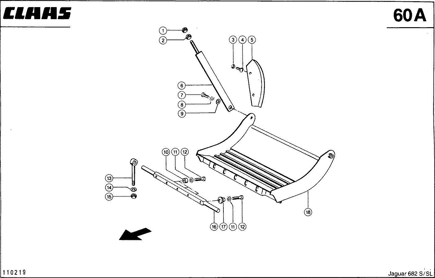 JAGUAR - KURZER REIBBODEN, VAR. 7609, SONDERWUNSCH