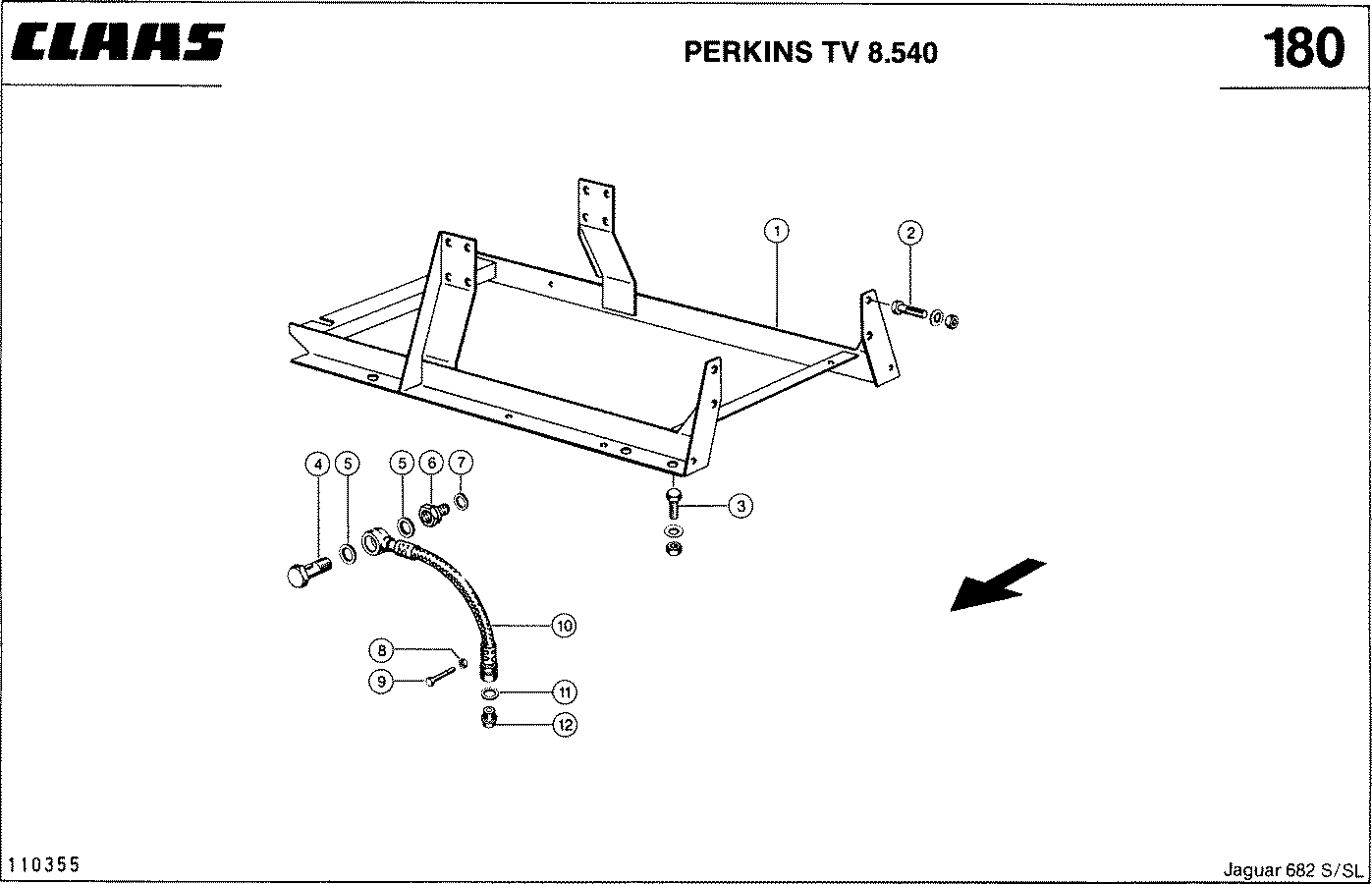 JAGUAR - MOTORZUBEHOER, PERKINS TV 8.540