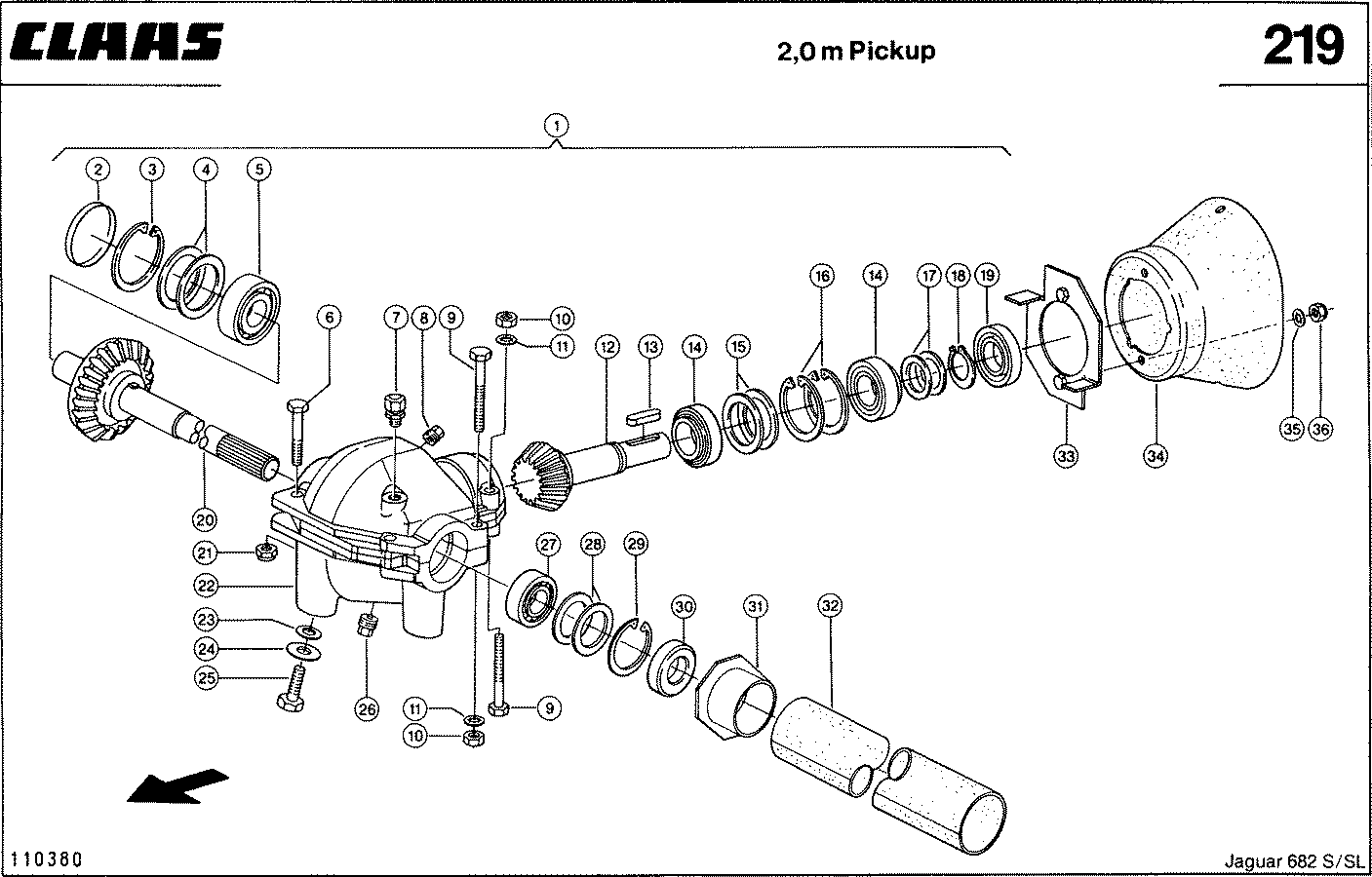 JAGUAR - 2,0 M PICKUP, WINKELGETRIEBE, VAR. 3963
