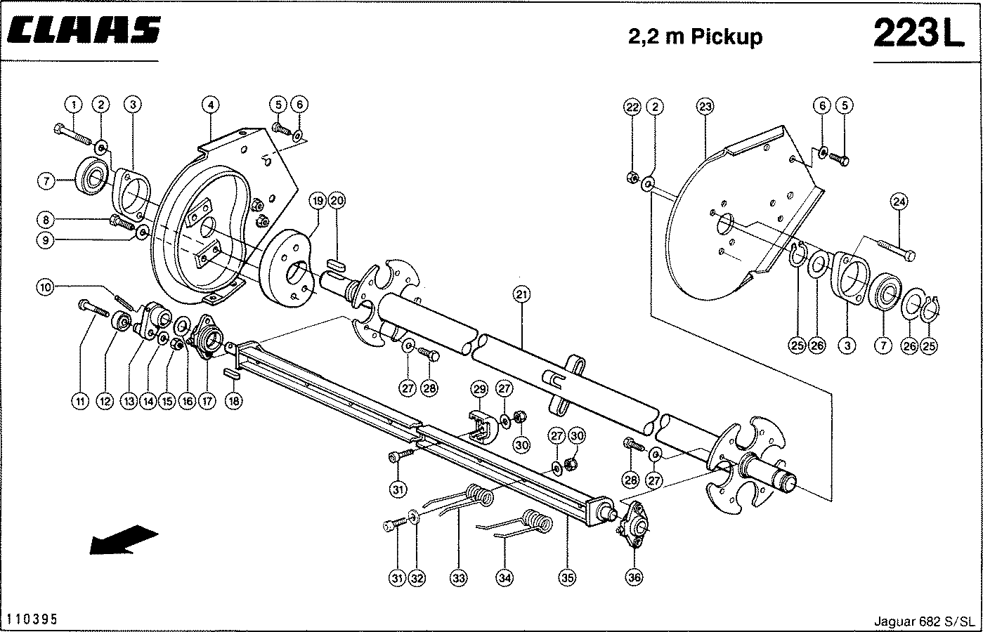 JAGUAR - 2,2 M PICKUP, AUFNEHMER
