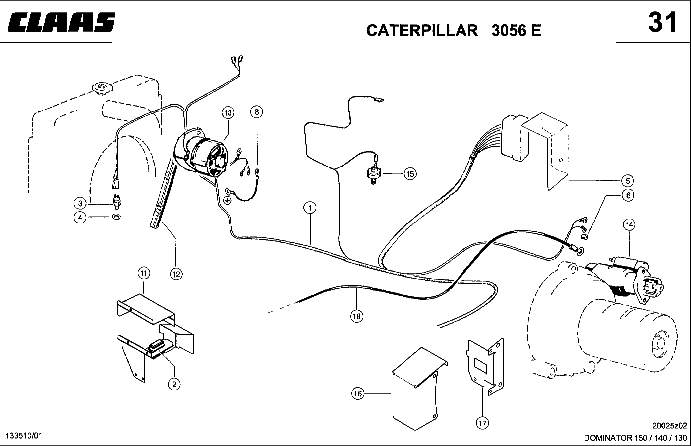 DOMINATOR - MOTORZUBEHOER, CAT 3056 E