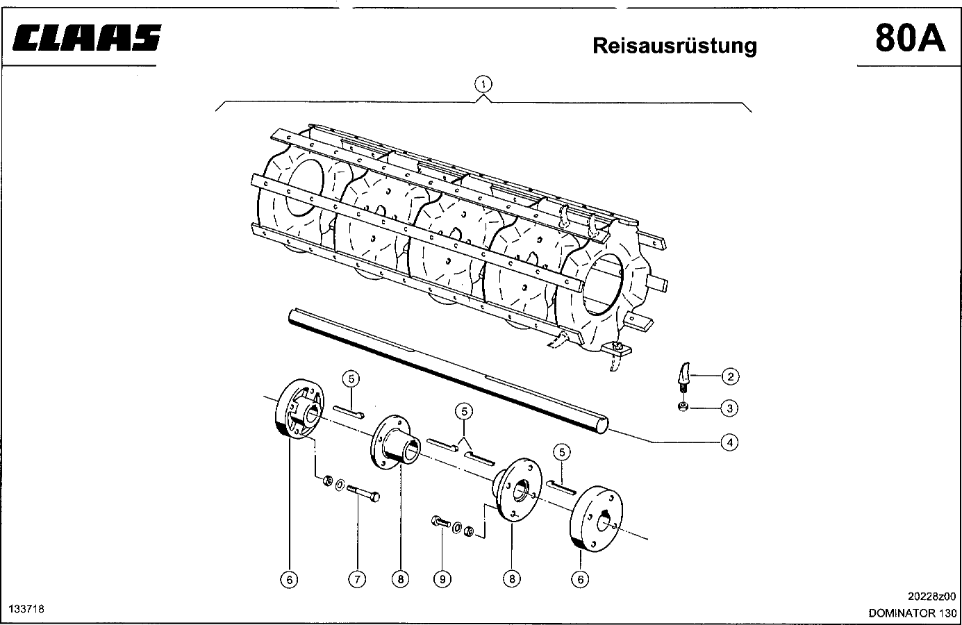 DOMINATOR - STIFTENTROMMEL; REISAUSR-STUNG
