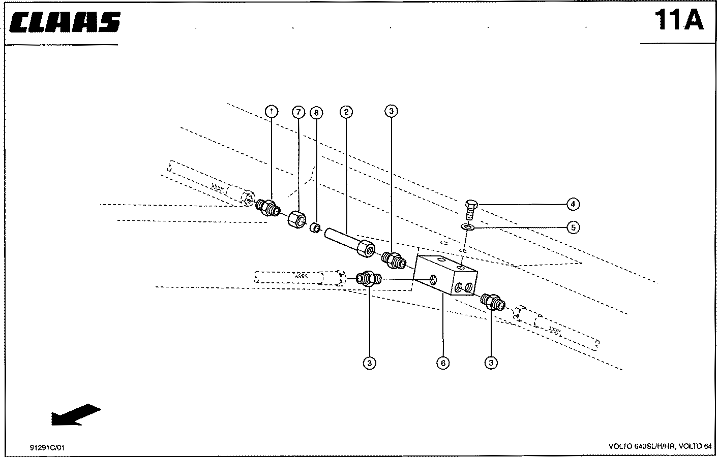VOLTO - HYDRAULISCHE PENDELSPERRE