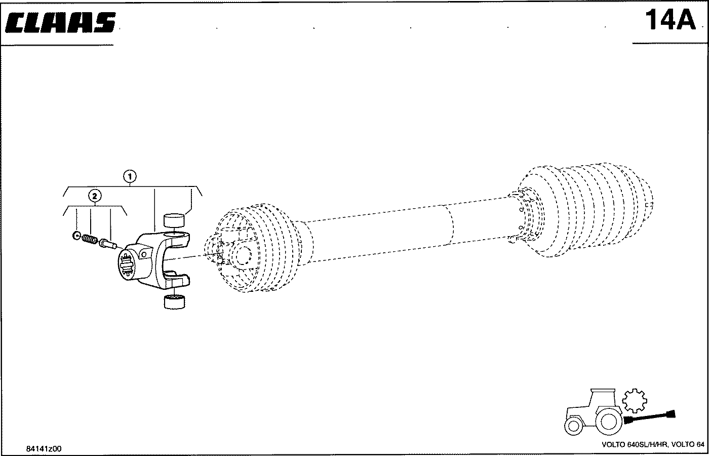 VOLTO - GABELSTUECK 1 3/8" (8)