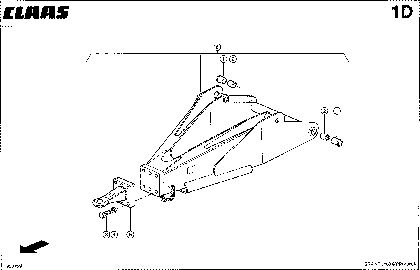 SPRINT - HYDRAULISCHE KNICKDEICHSEL DRUCKLUFT 11