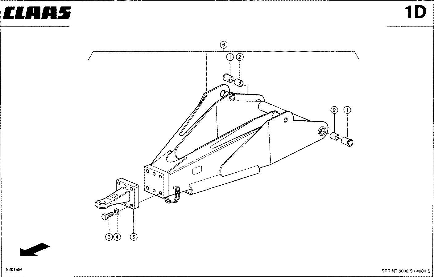 SPRINT - HYDRAULISCHE KNICKDEICHSEL DRUCKLUFT 11