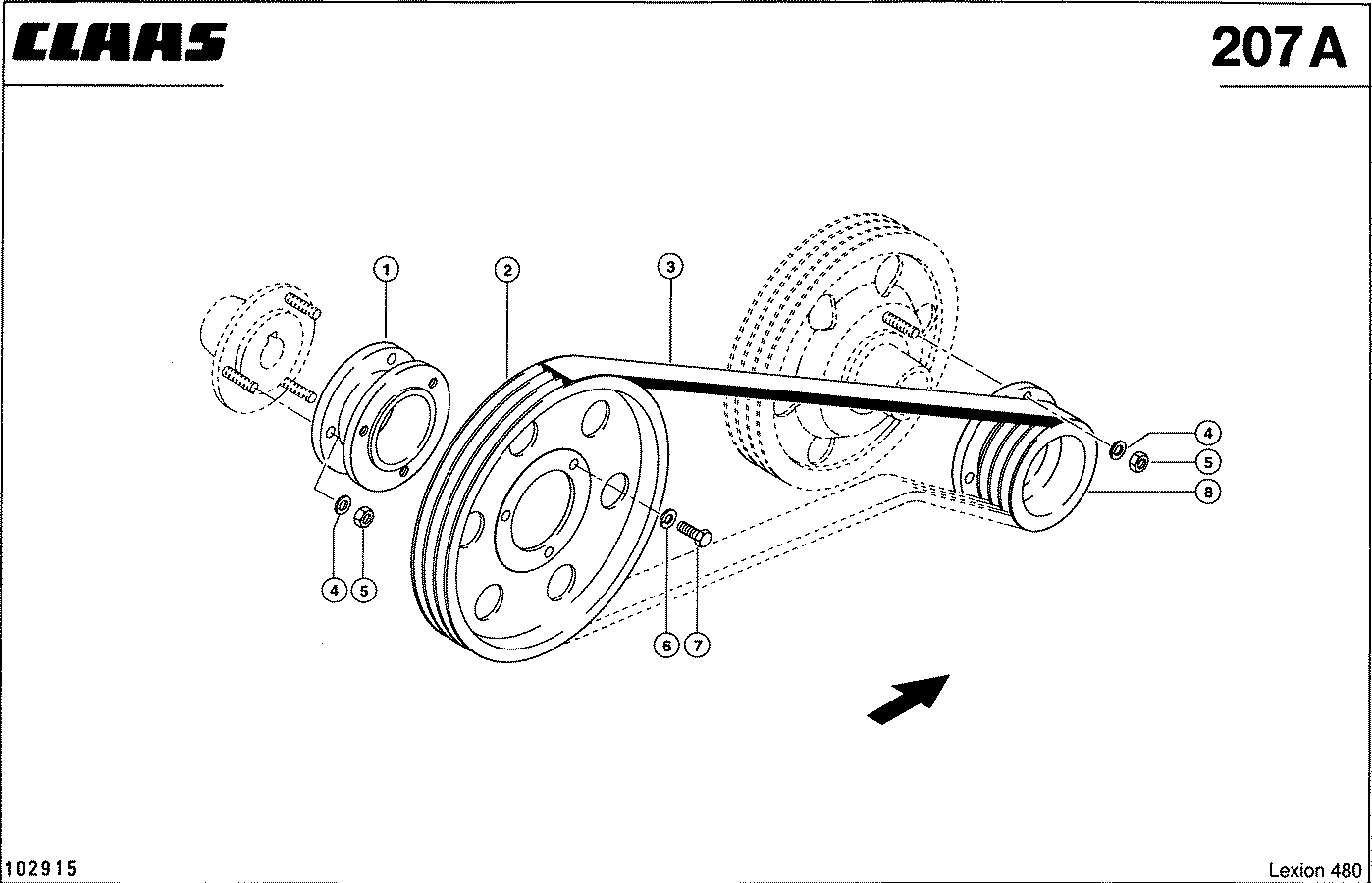 LEXION - HYBRIDANTRIEB, 2. STUFE, N = 300 MIN./
