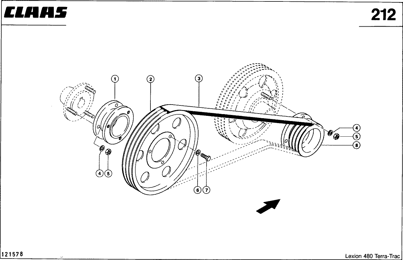 LEXION - HYBRIDANTRIEB; 2. STUFE, N = 300 MIN./