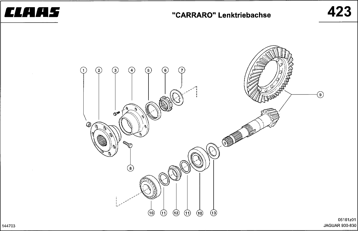 JAGUAR - LENKTRIEBACHSE "CARRARO"