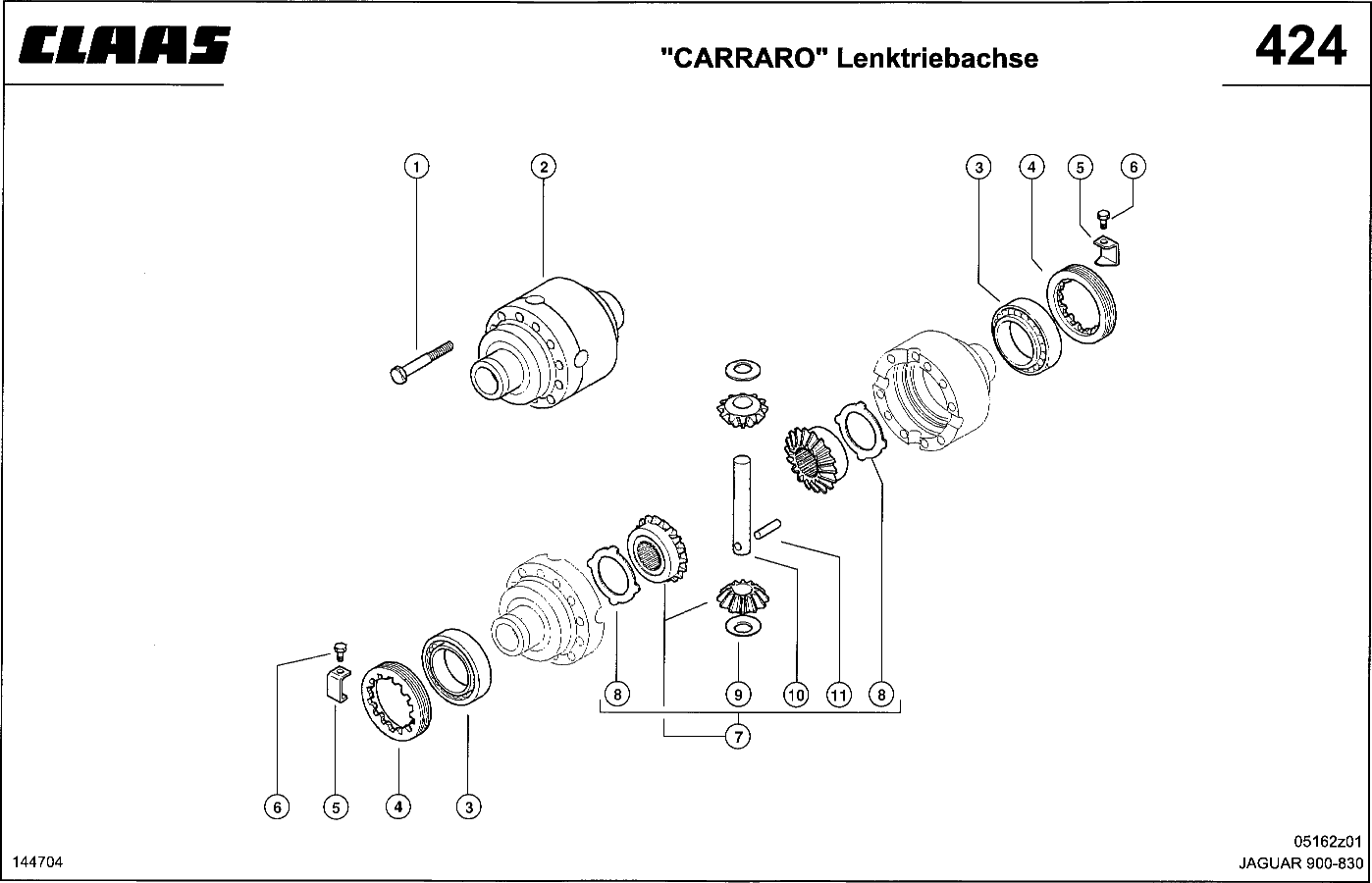 JAGUAR - LENKTRIEBACHSE "CARRARO"
