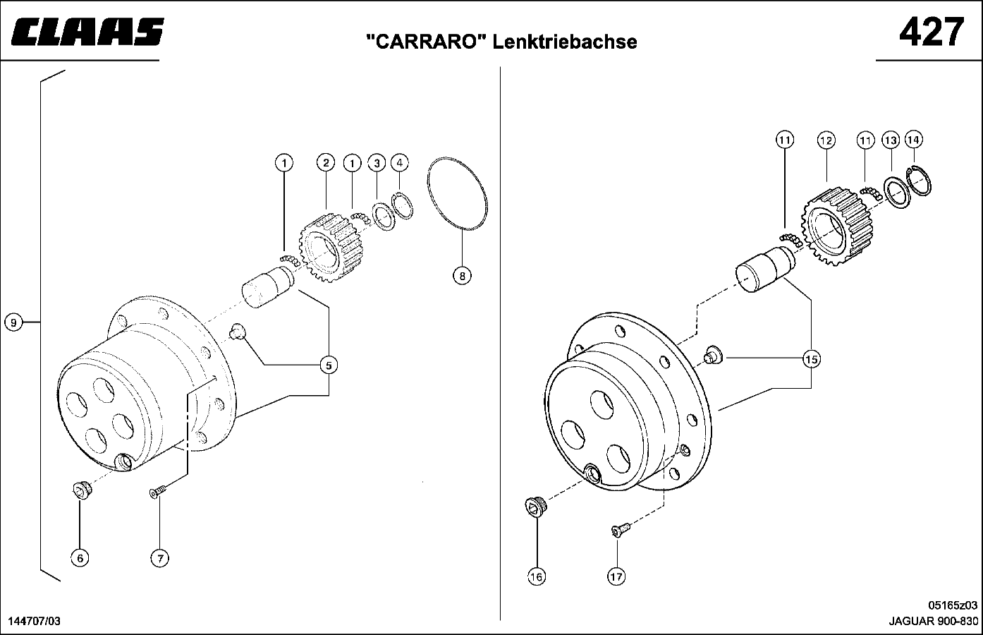 JAGUAR - LENKTRIEBACHSE "CARRARO"