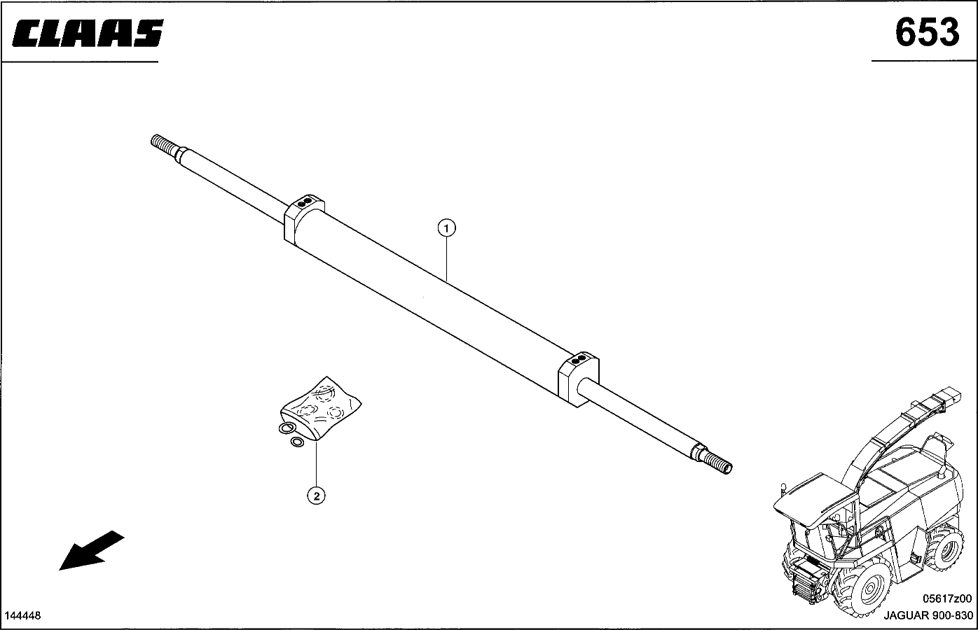 JAGUAR - SCHLEIFAUTOMATIK, HYDR. ZYLINDER