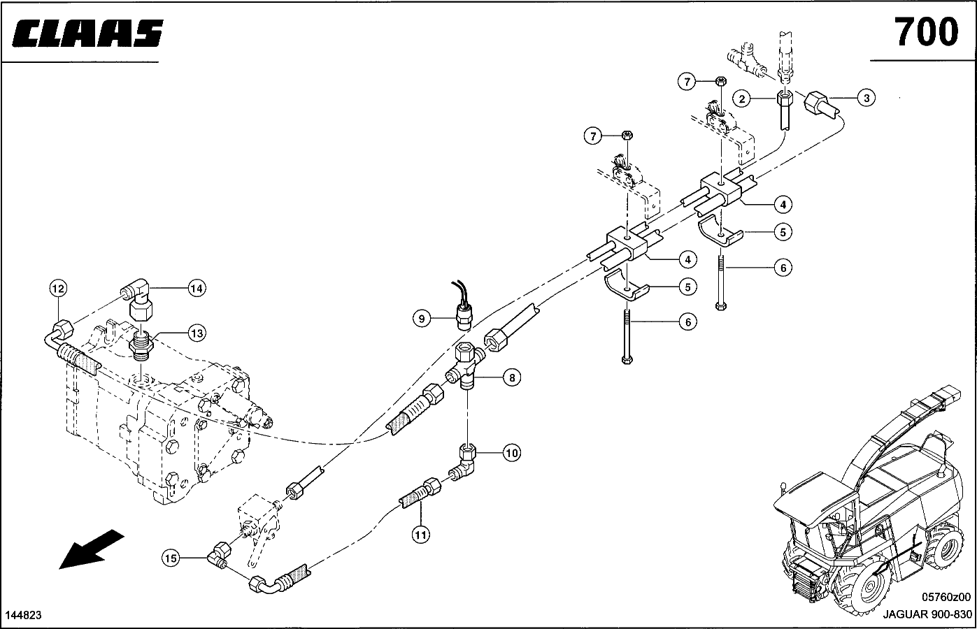 JAGUAR - HYDRAULIKLTG., HOCHDRUCK, PROFISTAR