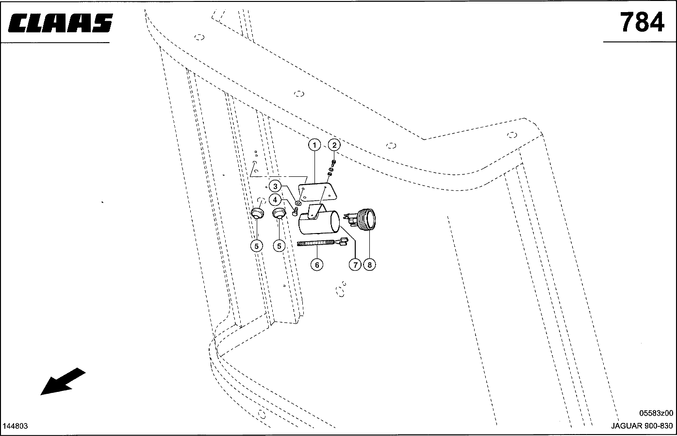 JAGUAR - DRUCKLUFT BREMSE; MANOMETER
