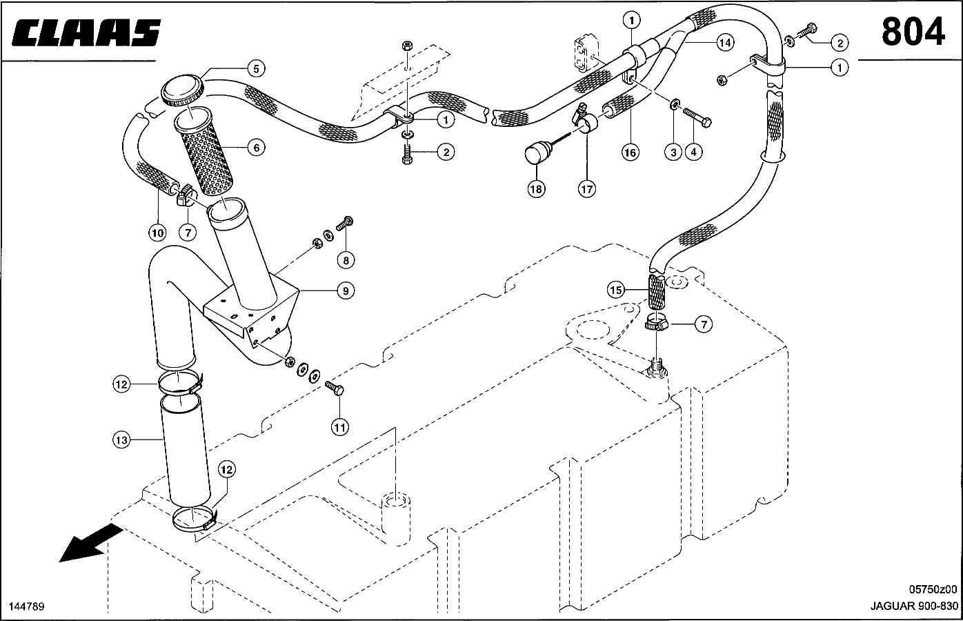 JAGUAR - KRAFTSTOFFANLAGE OHNE ZUSATZTANK