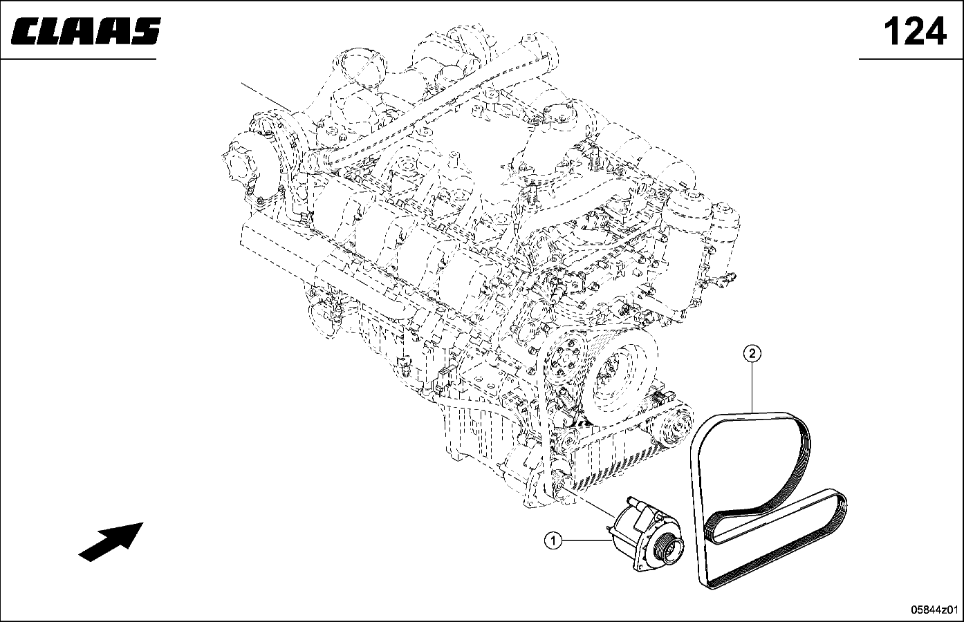 JAGUAR - LICHTMASCHINE, OM502 LA
