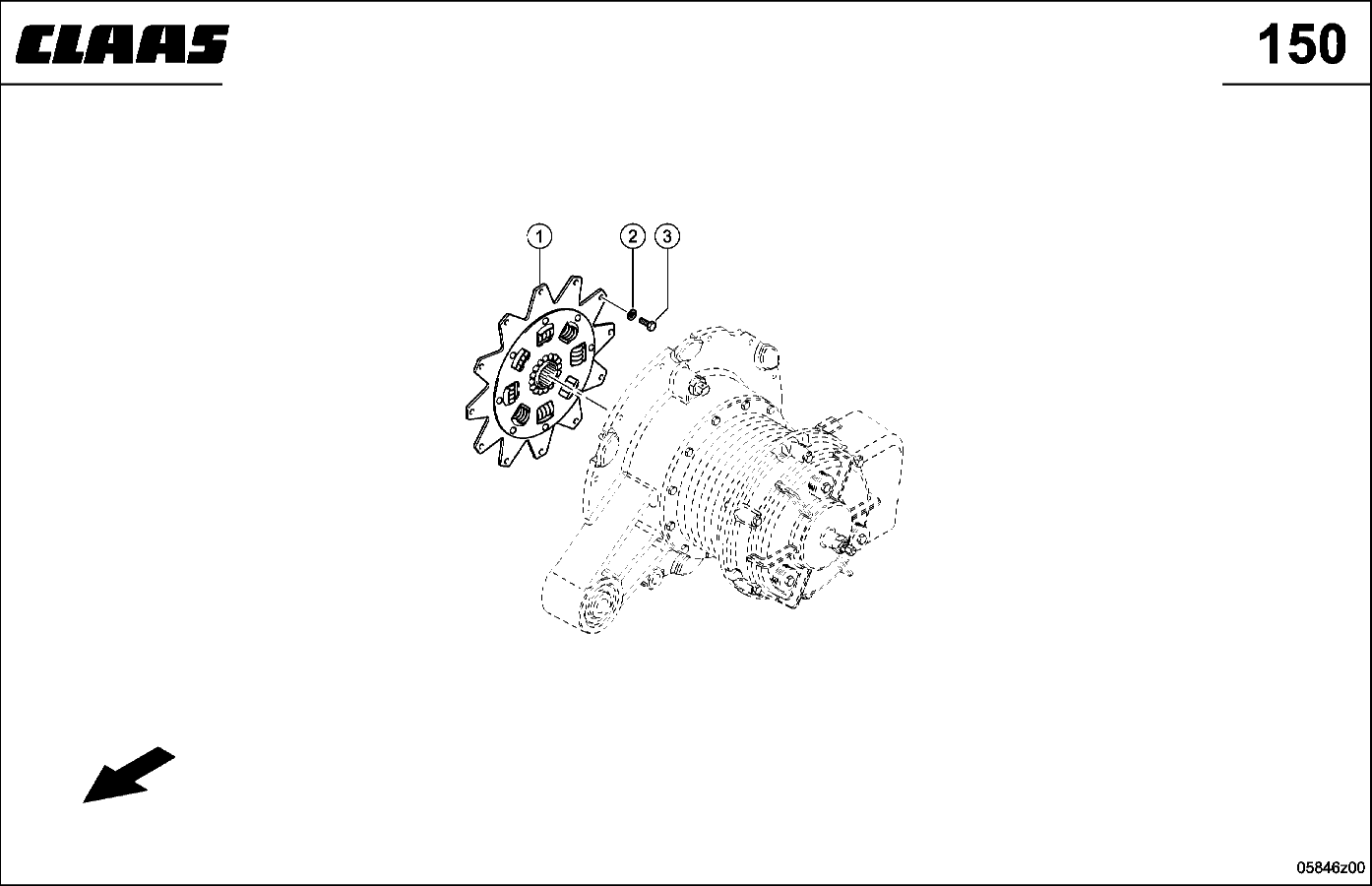JAGUAR - SCHWINGUNGSDAEMPFER, OM 502 LA