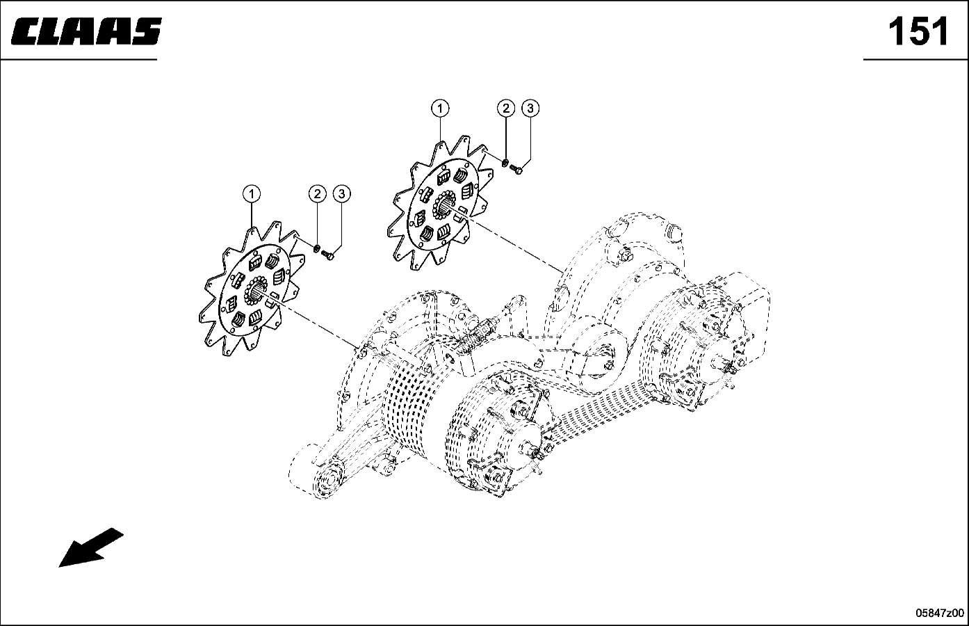 JAGUAR - SCHWINGUNGSDAEMPFER, 2X OM460 LA