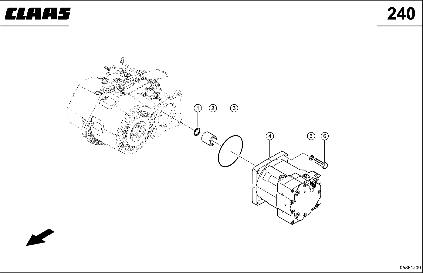 JAGUAR - HYDROST. FAHRANTRIEB, "LINDE HMV 210"
