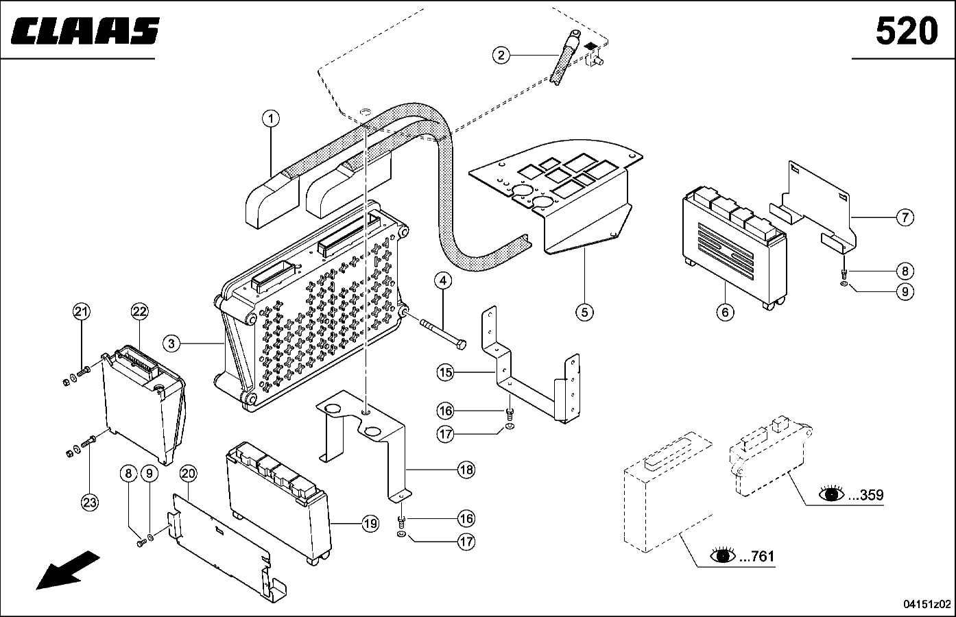 JAGUAR - ZENTRALELEKTRIK, MODULE