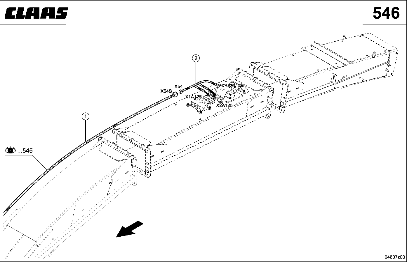 JAGUAR - KABELSATZ, FEUCHTESENSOR