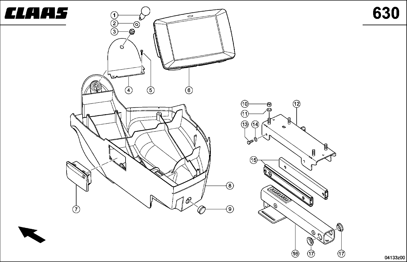 JAGUAR - BEDIENPULT, MONITOR
