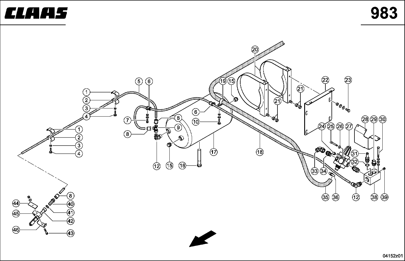 JAGUAR - DRUCKLUFTANLAGE, STANDARD