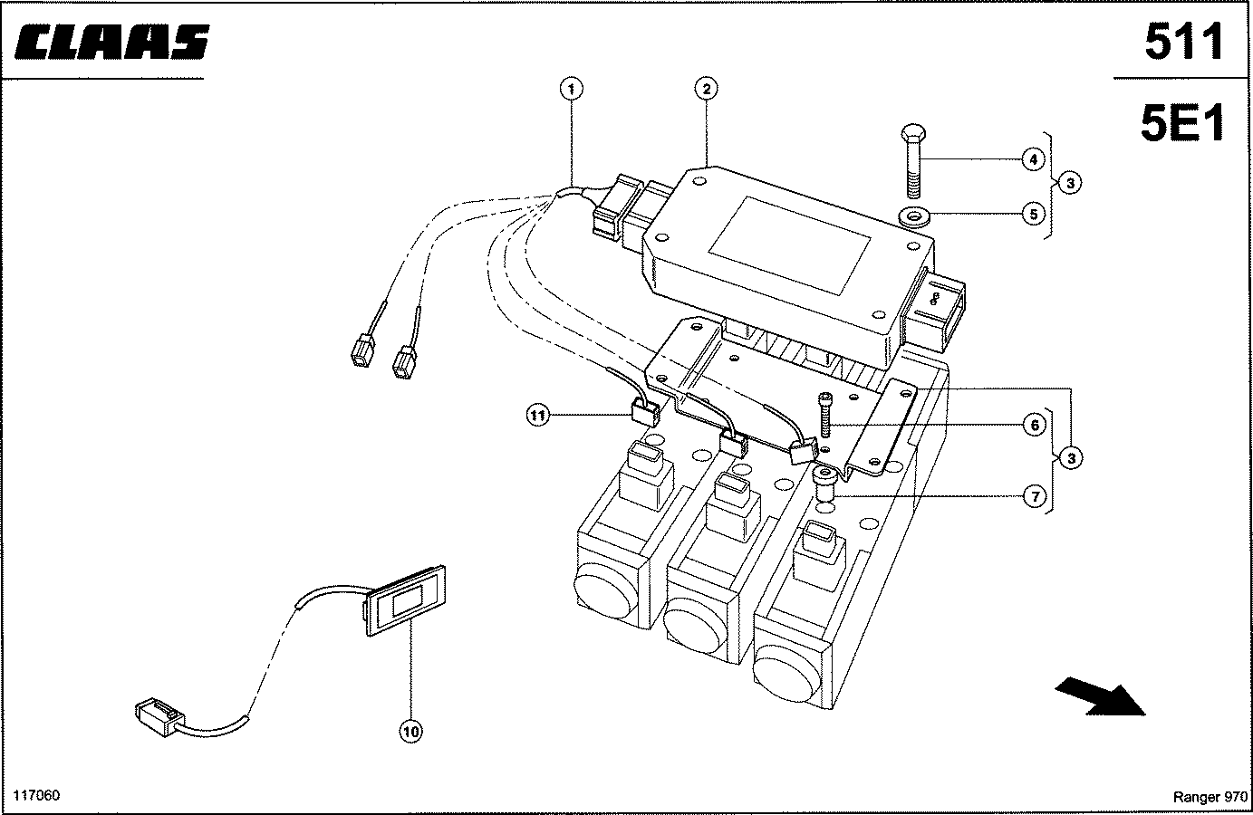 RANGER - ELEKTRONISCHE STEUEREINHEIT - LASTSCHALT