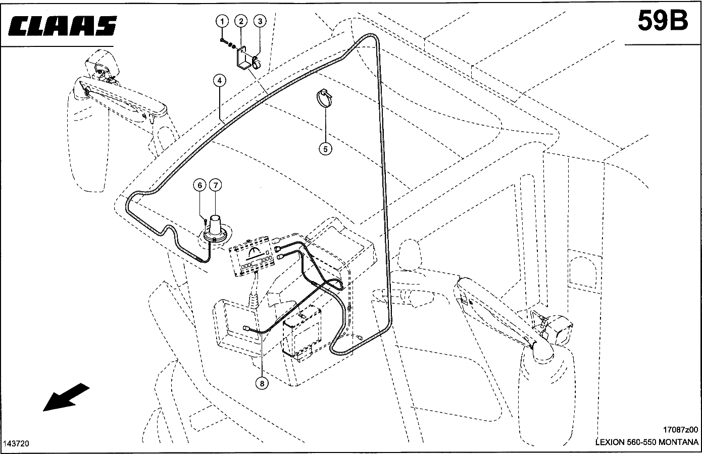 LEXION - GPS-EMPFAENGER / GPS-ANTENNE
