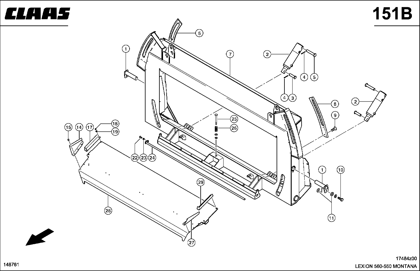 LEXION - EINZUGSKANAL; ADAPTER