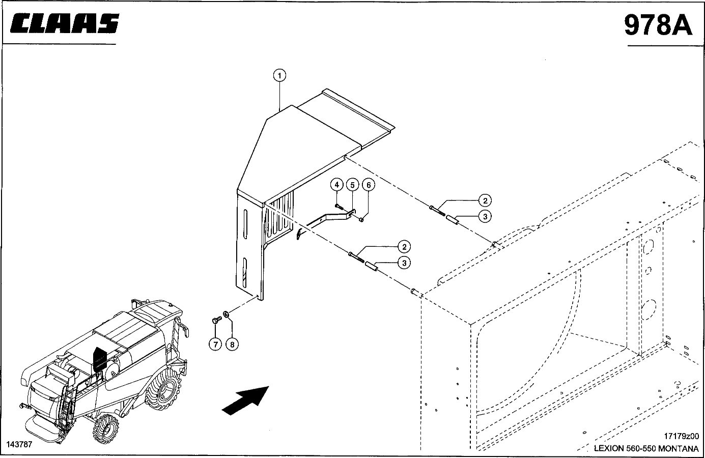 LEXION - MOTOR C13, C9; LUEFTERSCHUTZ