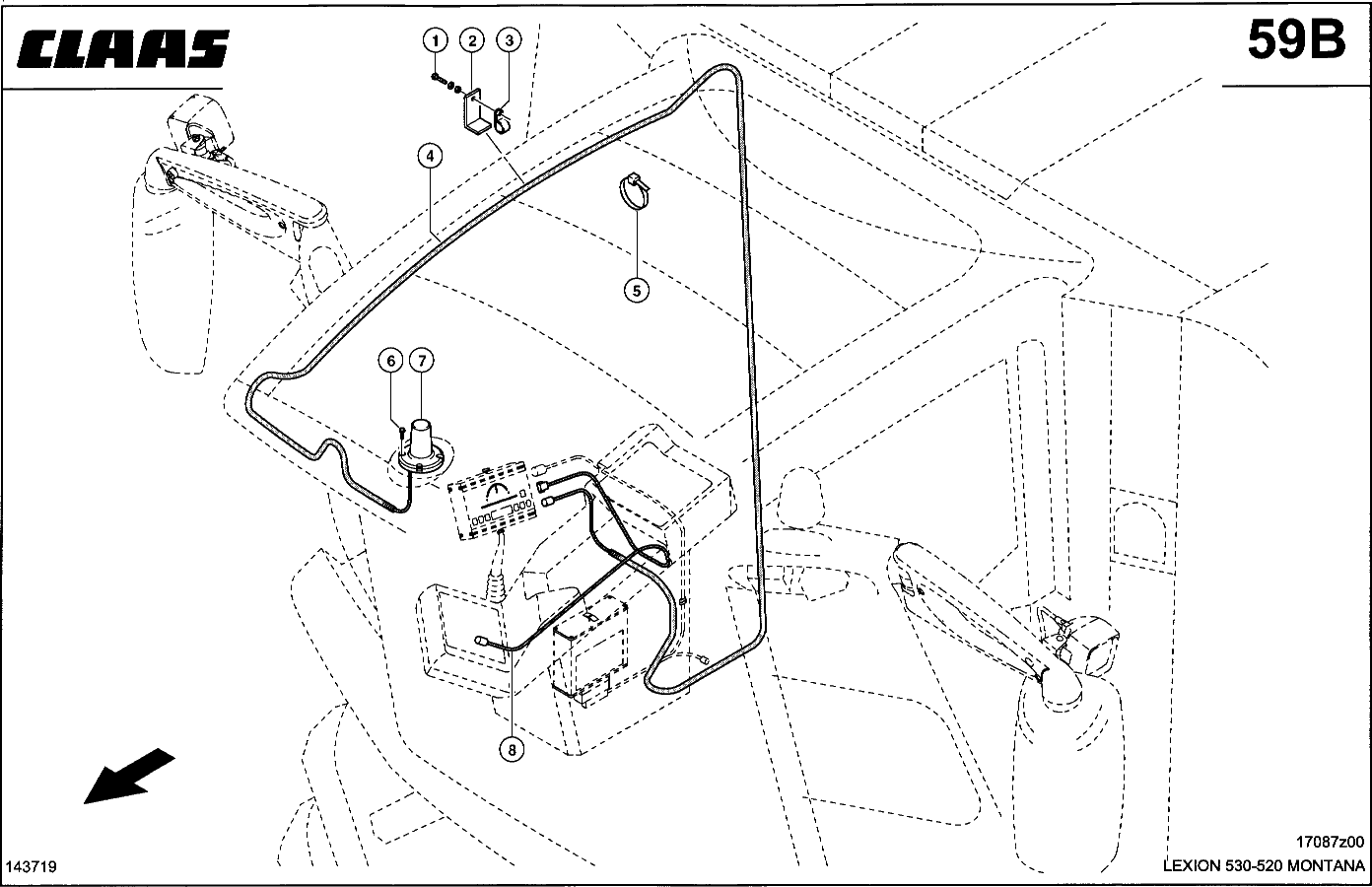 LEXION - GPS-EMPFAENGER / GPS-ANTENNE