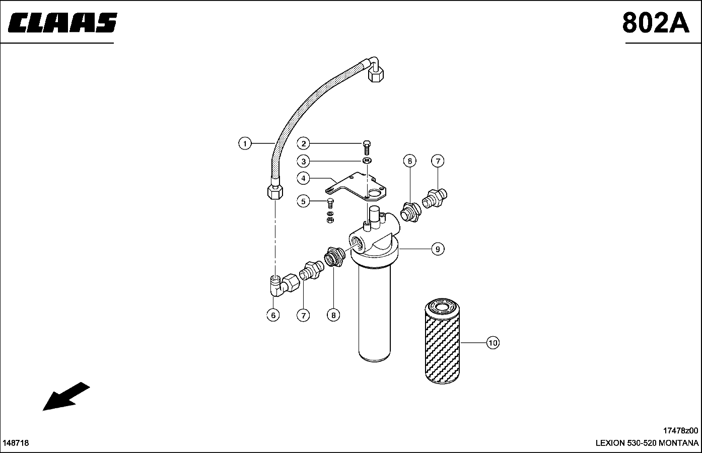 LEXION - SAUER - ZUSATZFILTER