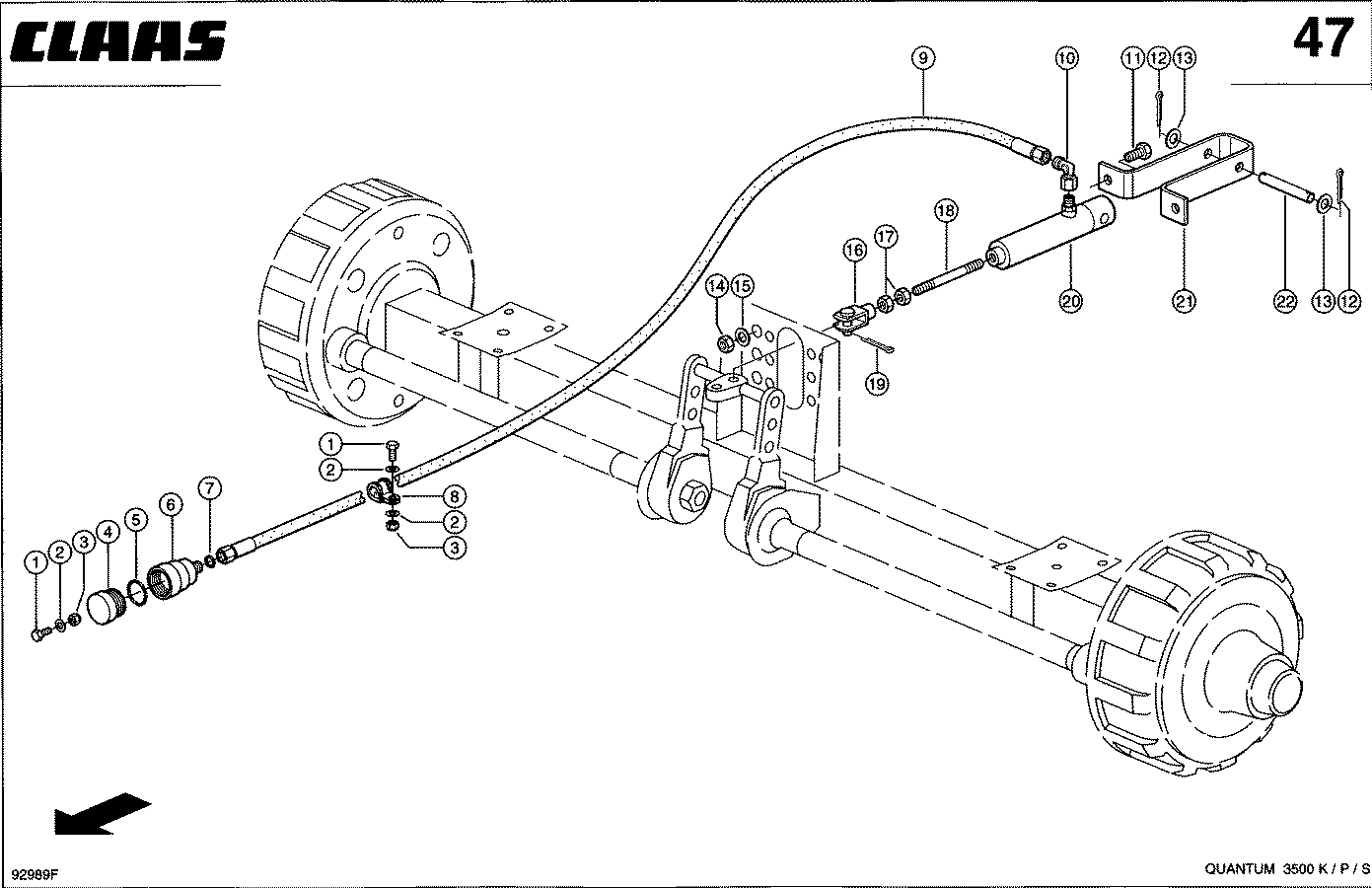 QUANTUM - HYDRAULISCHE BREMSE 1-FACH