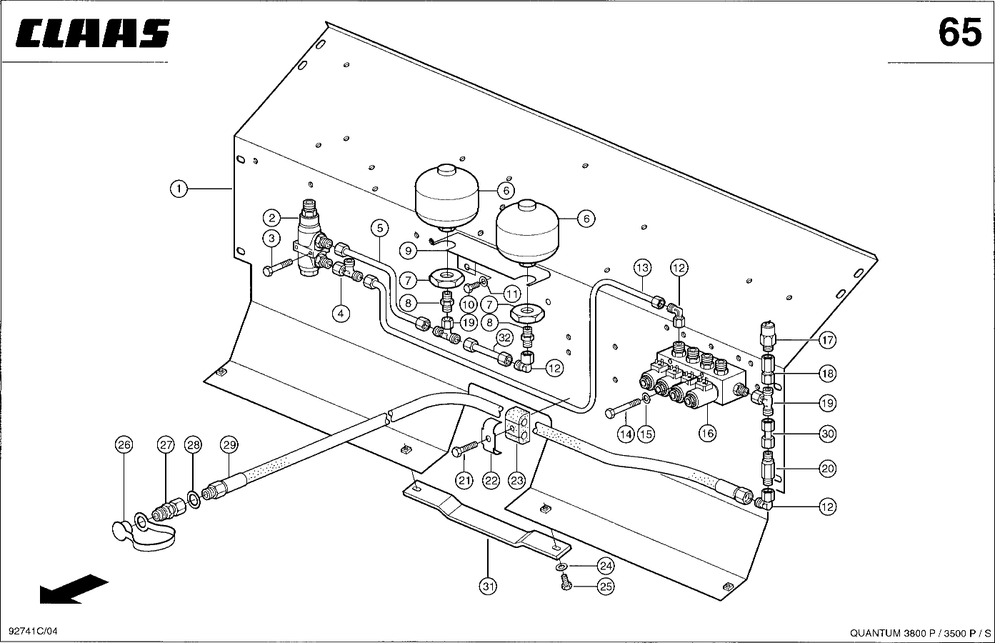 QUANTUM - HYDRAULIK 3800 P / 3500 P/S