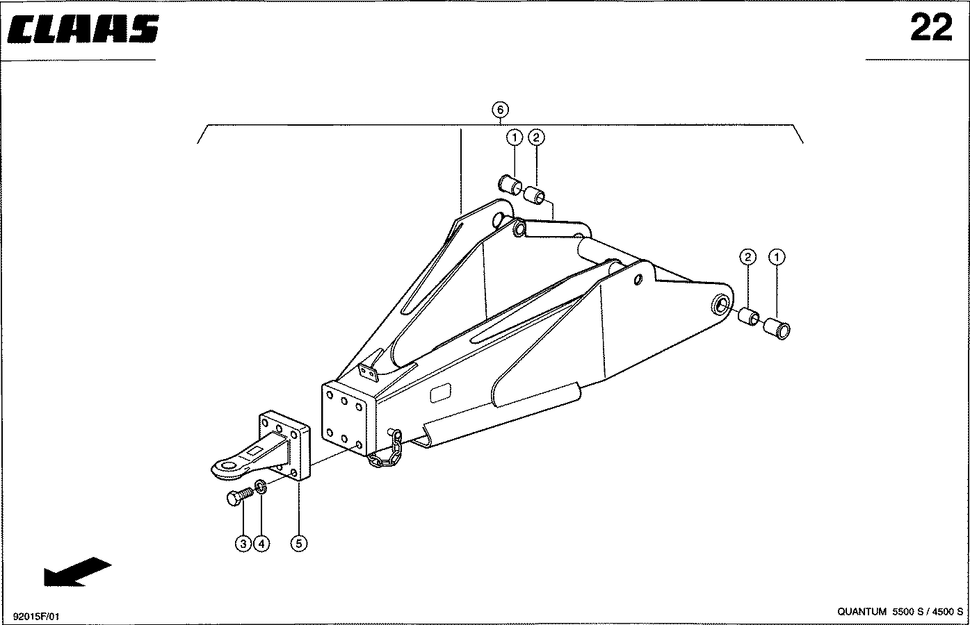 QUANTUM - HYDRAULISCHE KNICKDEICHSEL 16T/13T