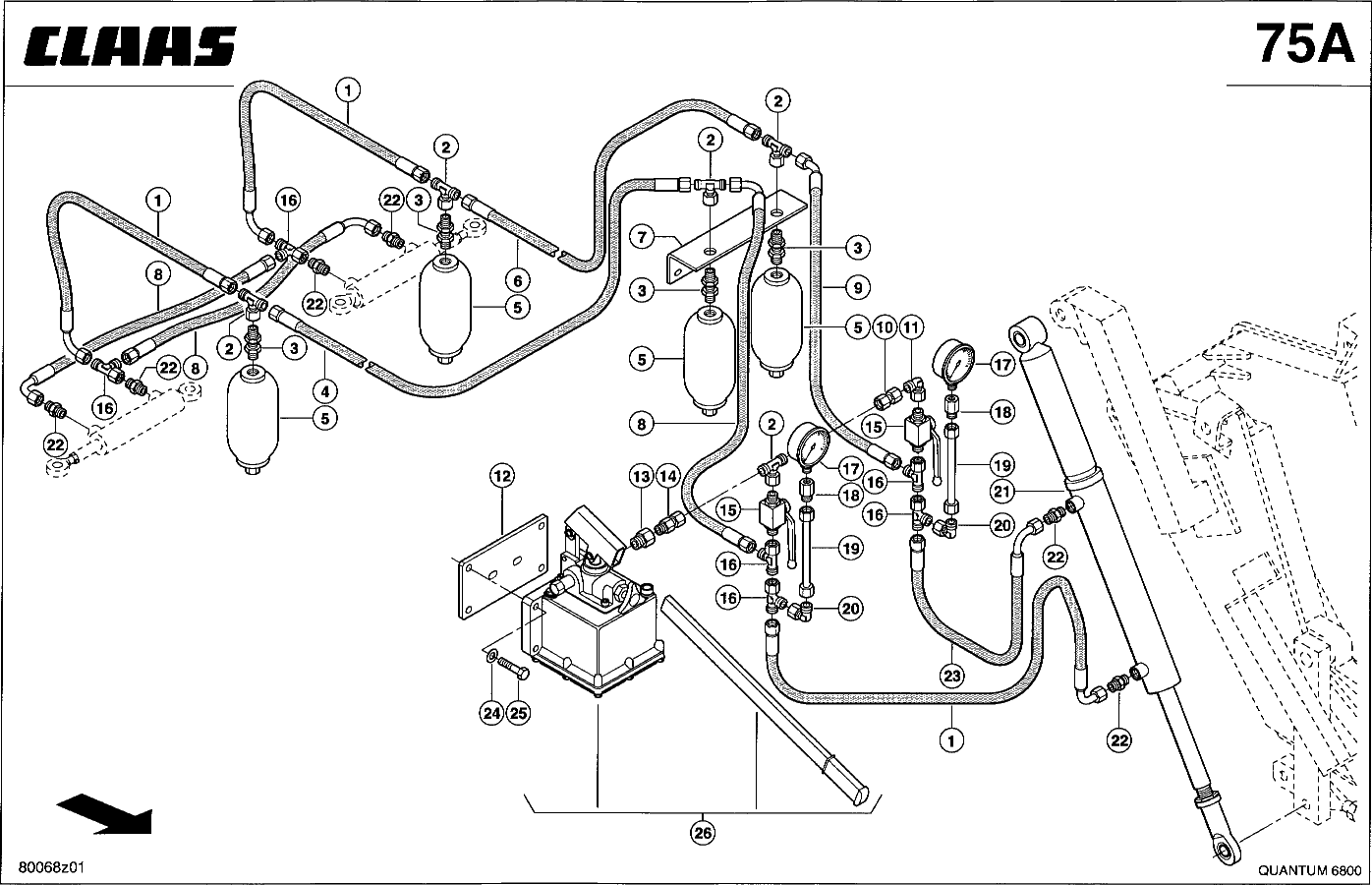 QUANTUM - HYDRAULIK FUER ZWANGSLENKUNG