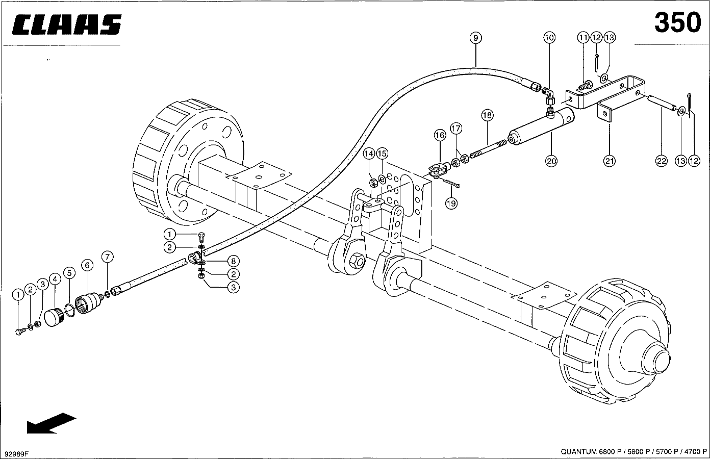 QUANTUM - HYDRAULISCHE BREMSE 1-FACH