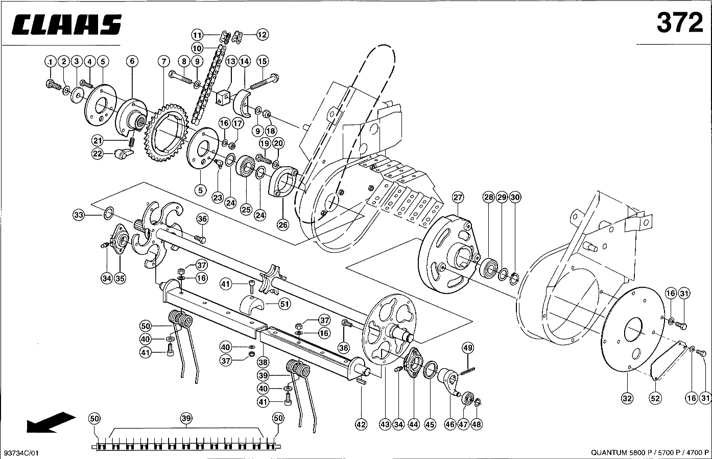 QUANTUM - PICKUP - WELLE - FEDERZINKEN 1,80 M