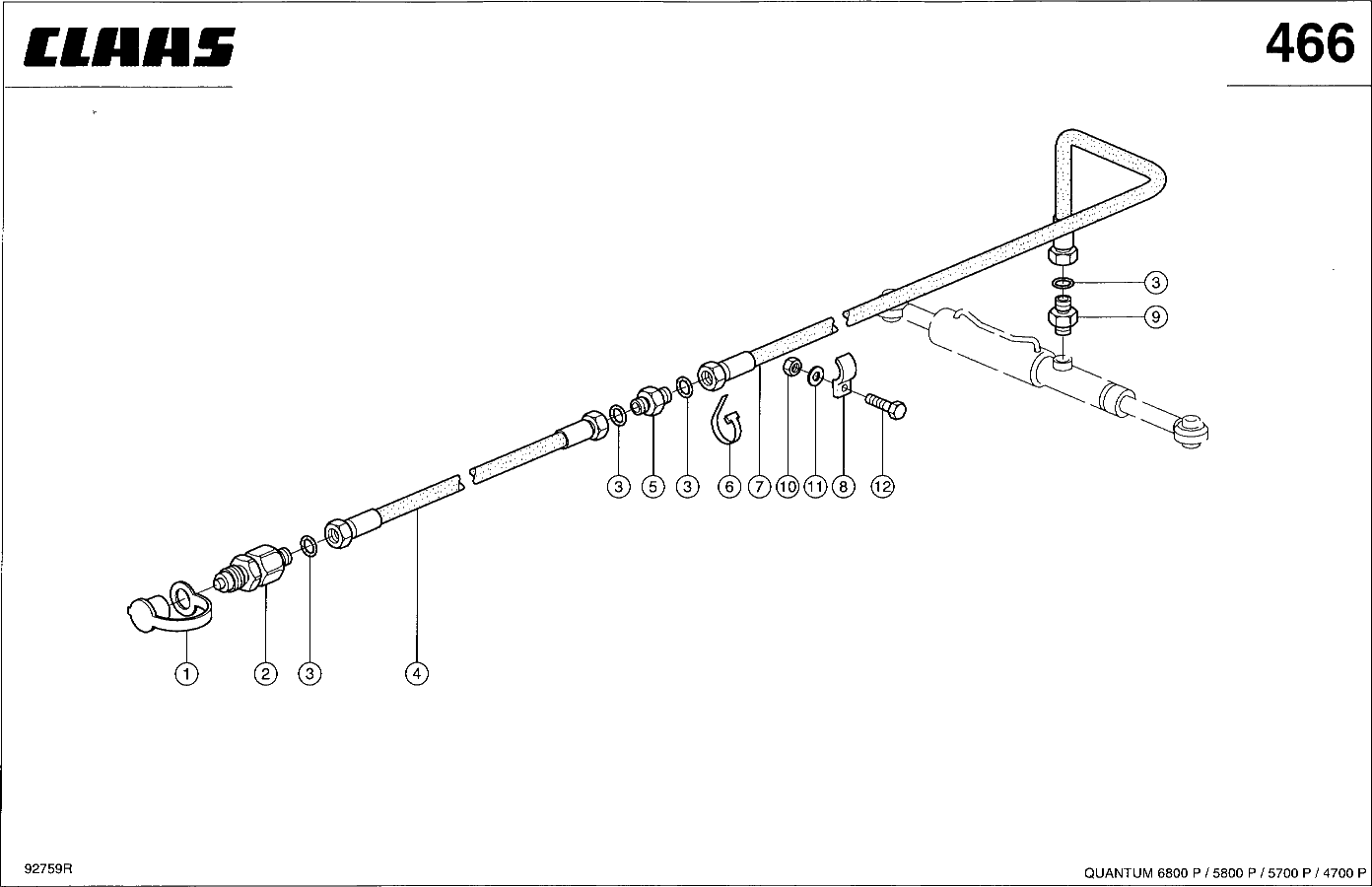 QUANTUM - HYDRAULIK LENKACHSE